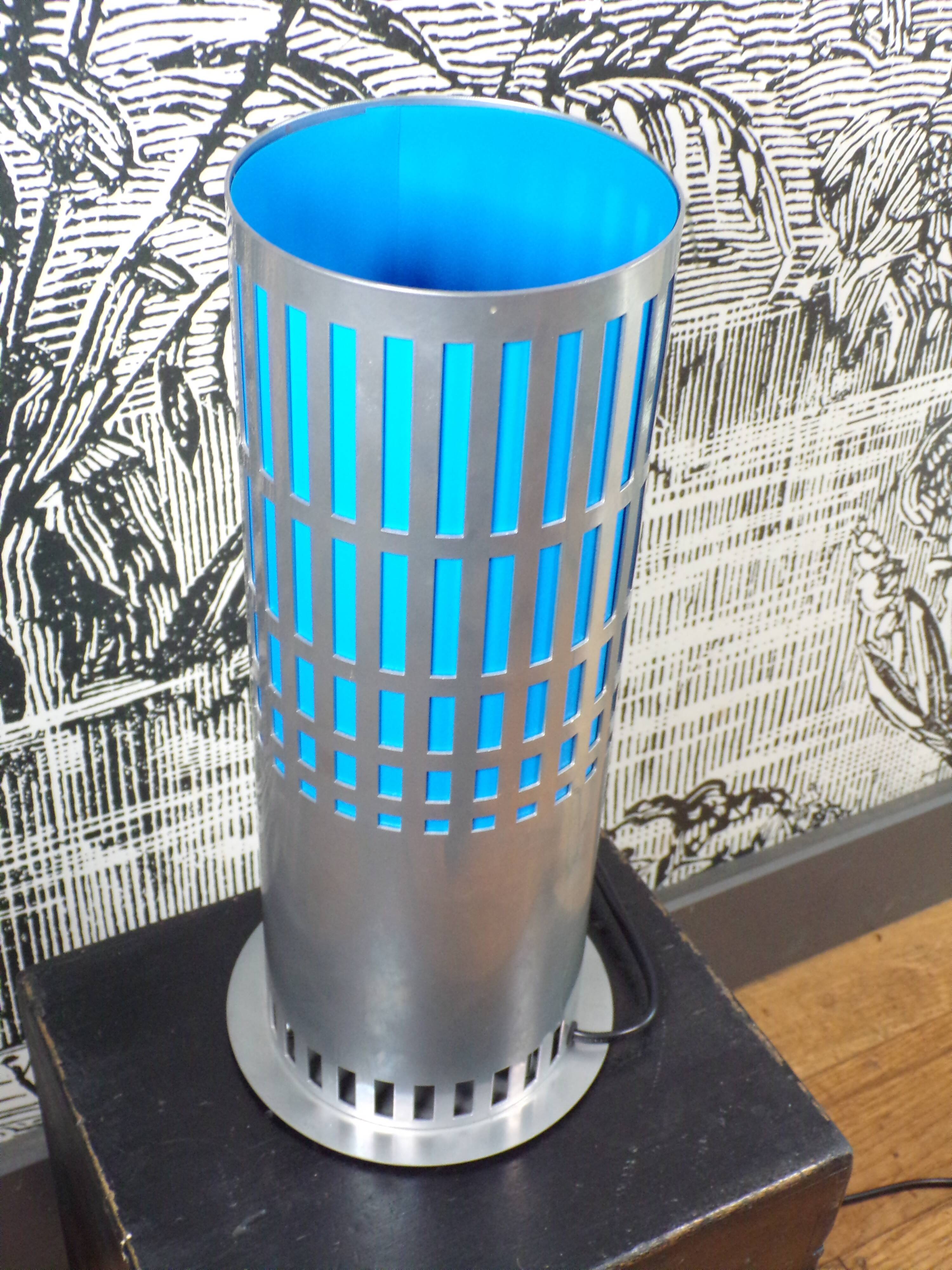 1980 metal building lamp