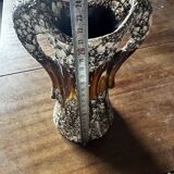 Vase Fat Lava Vallauris H 24 cm