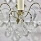 Pair of Wall Lamp Bronze And Crystal 1 Light