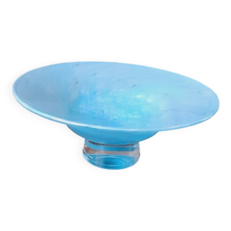Blown glass paste cup from the 60s