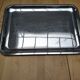 ‌Stainless steel tray with 2 handles