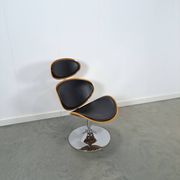 Dan-Form Curve loungestoel, draaifauteuil Denemarken