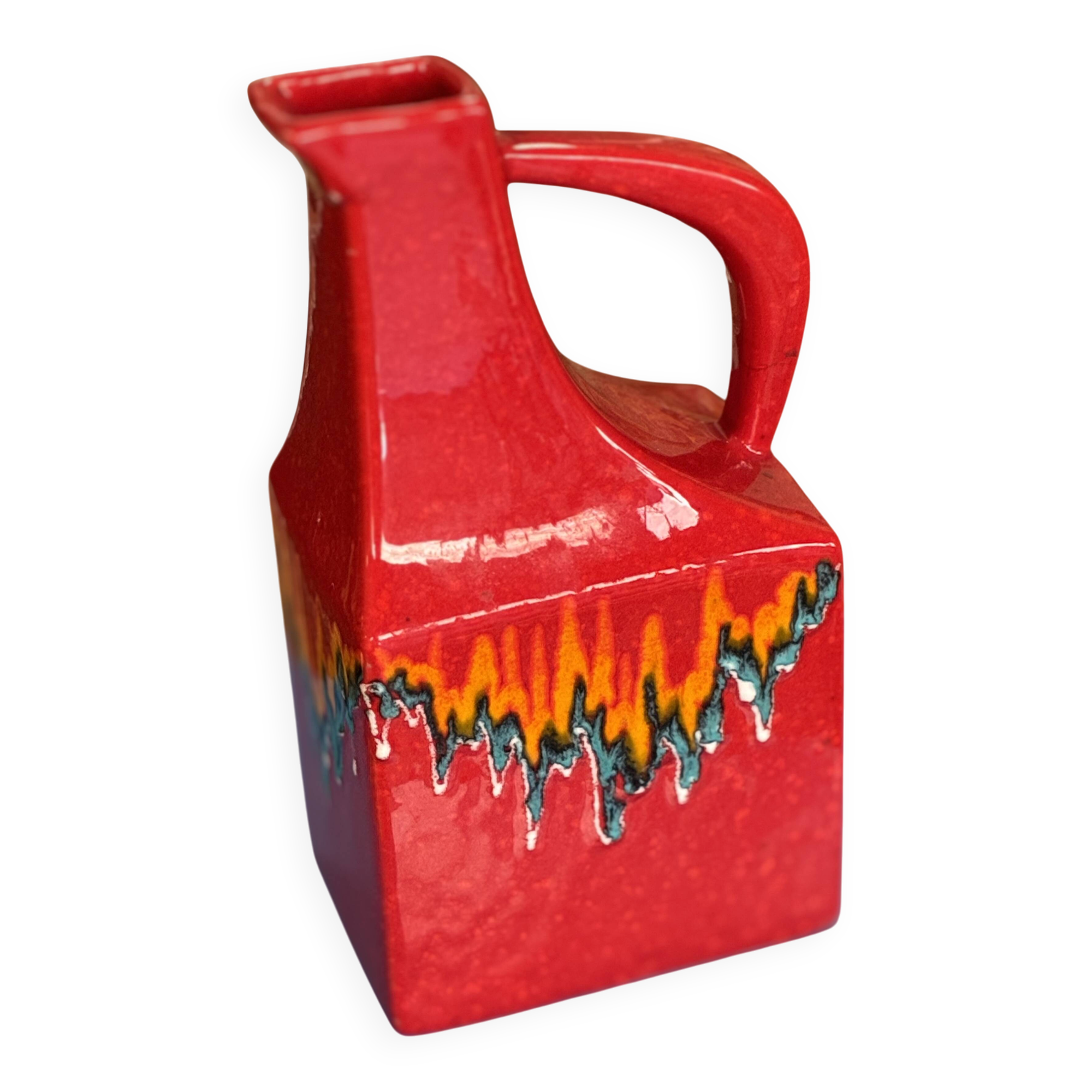 Vase émaillé