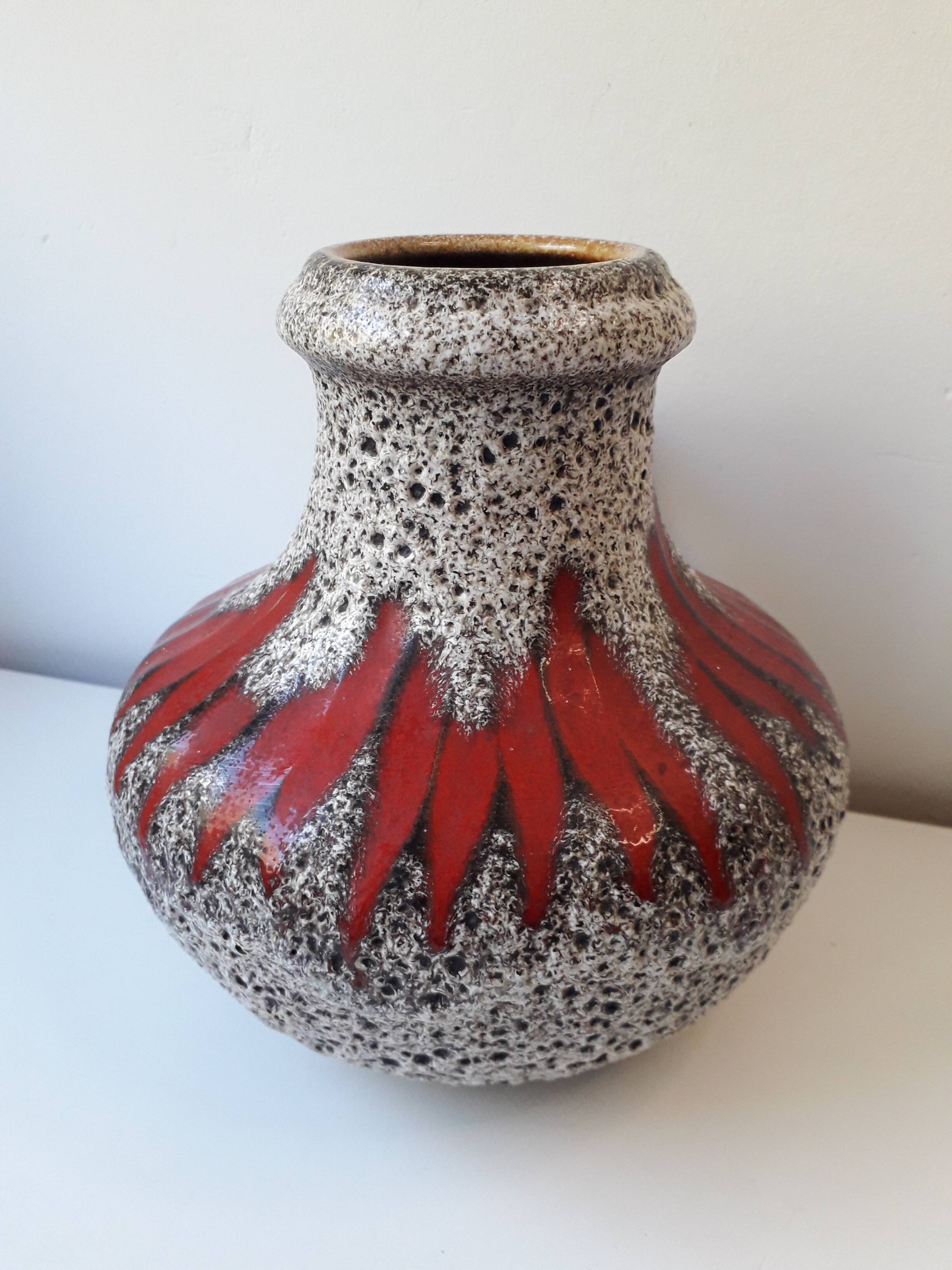 Ceramic vase Keramik Lora Scheurich (1960s)