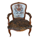 Armchair Louis XV tiger