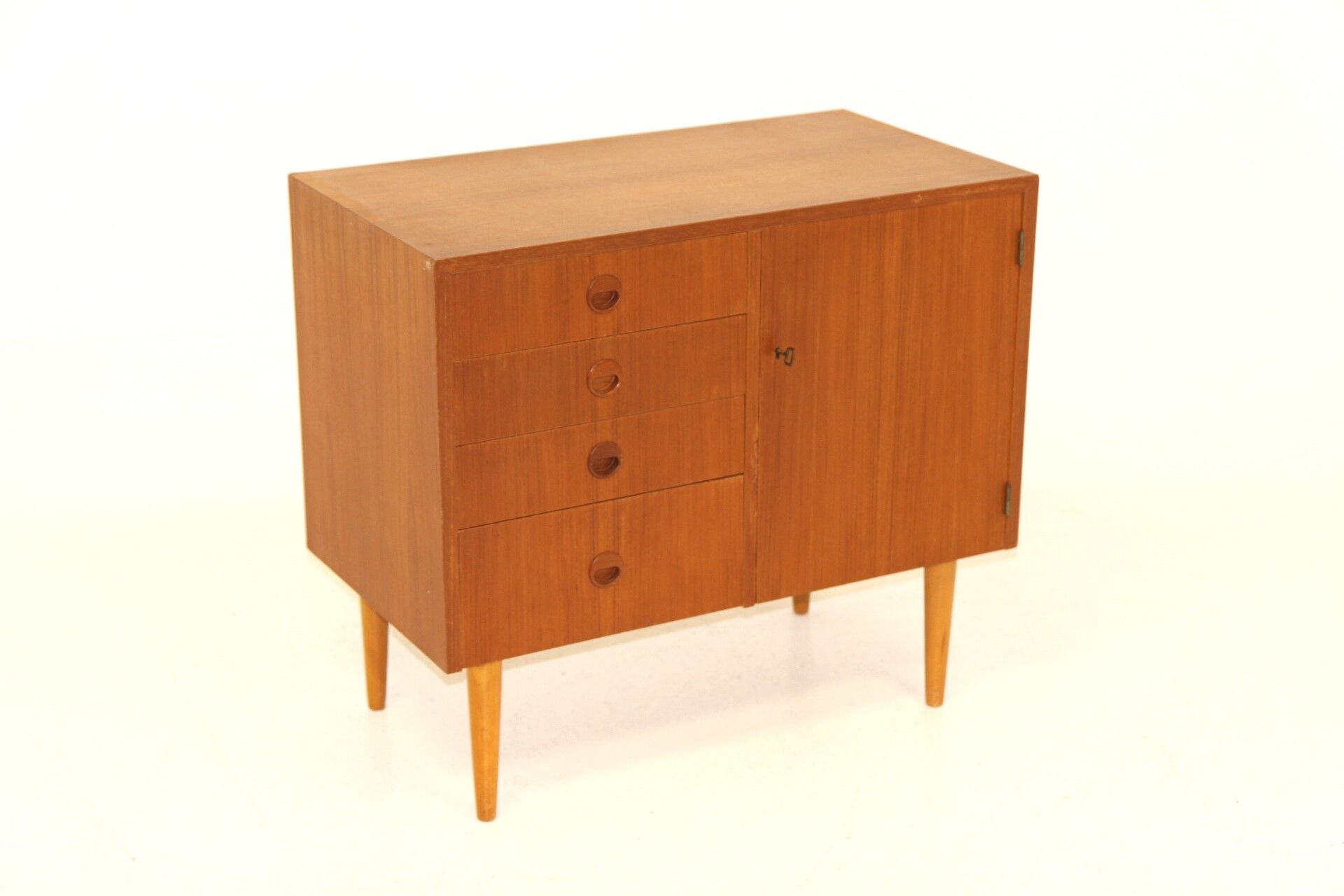 Teak chest of drawers, Sweden, 1960