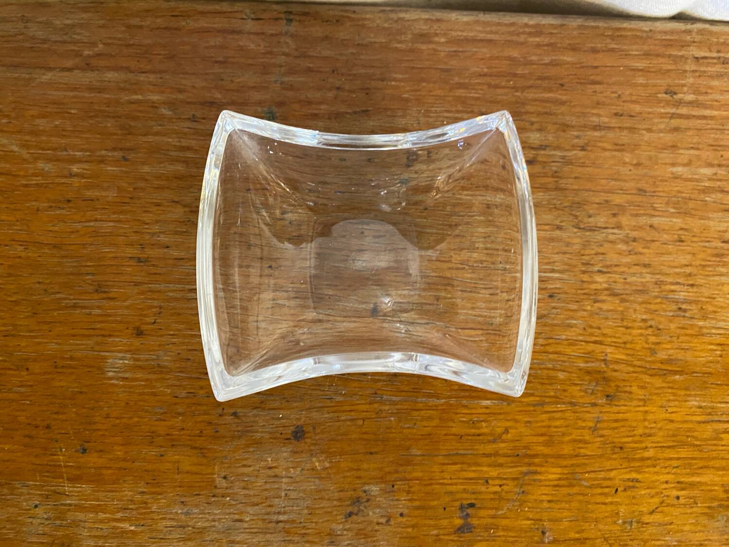 Antique mikasa vintage molded glass empty pocket