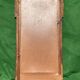 Dutch "Art Deco"wooden mirror 121 cm