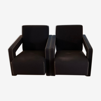 Armchairs Utrecht by Gerrit Rietveld for Cassina