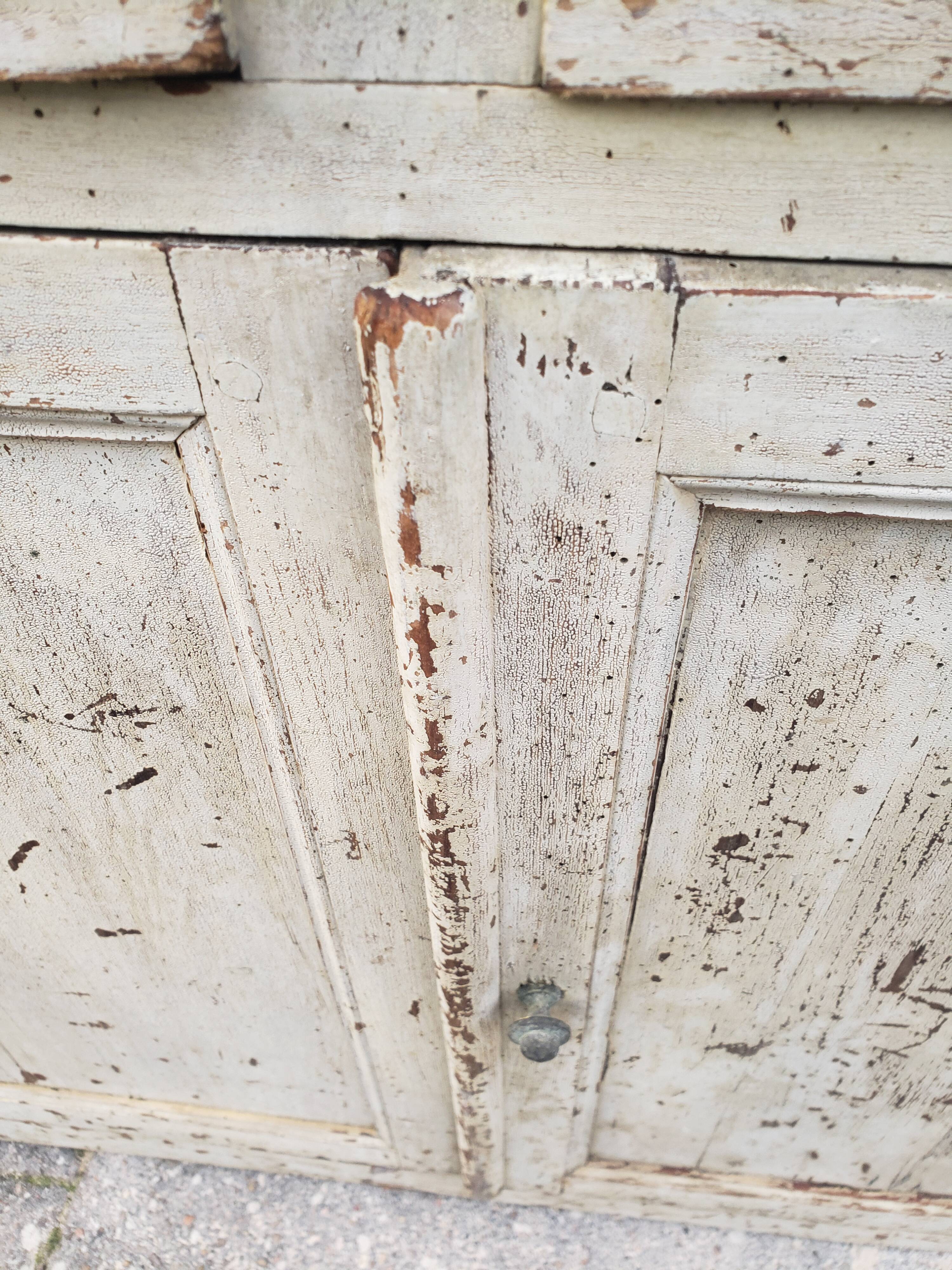 Old Parisian buffet patina