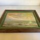 Signed marine painting on hardboard
