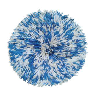 Juju hat blue speckled white 110 cm