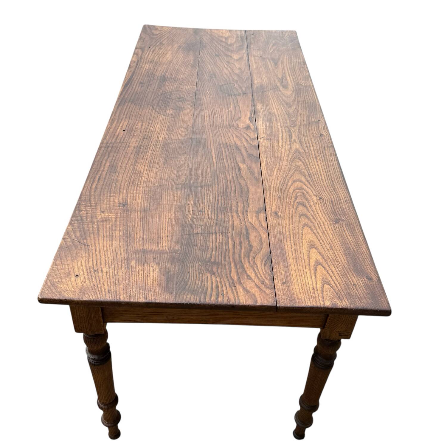 Louis Philippe oak table, 19th century, France