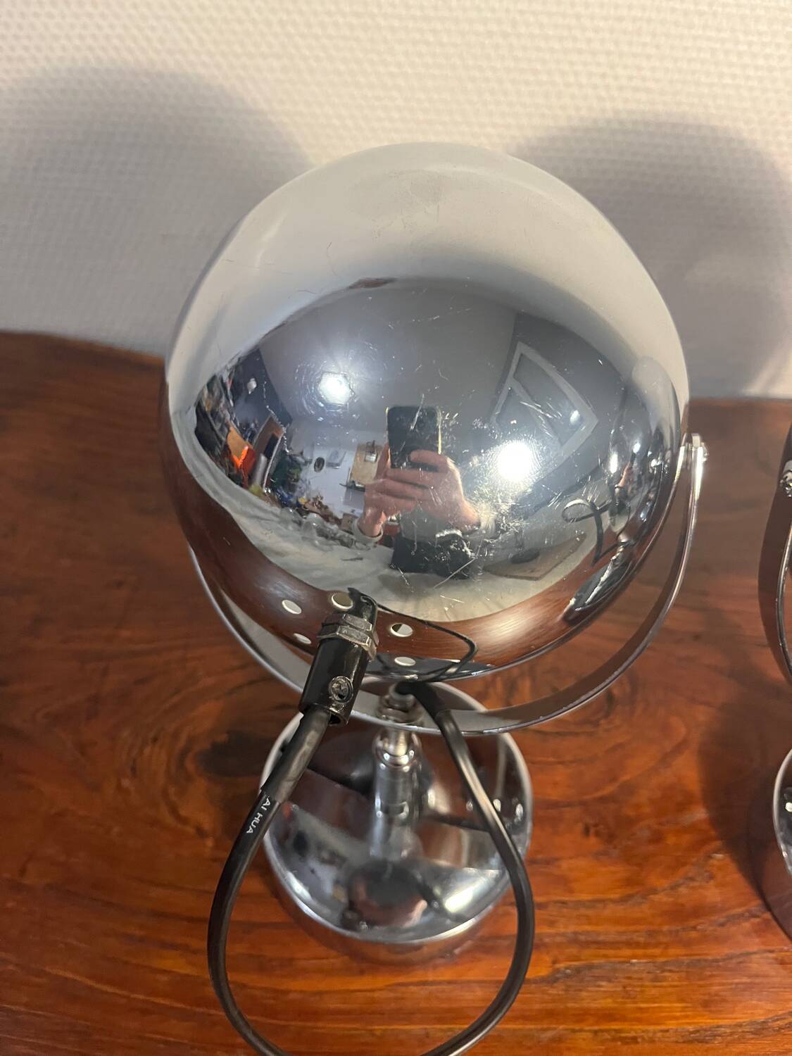 Space age globe spirit spotlight duo