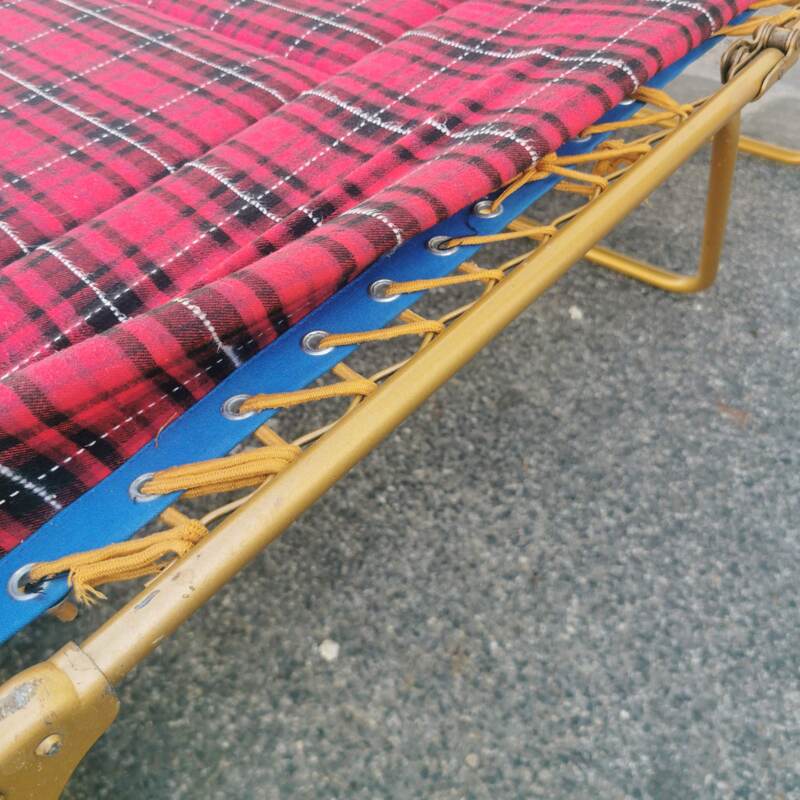 Vintage lafuma camp bed