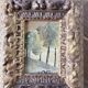 Small oil painting signed XS