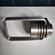 6 Vintage 1960 Mazda Pare Fée range brushed aluminum wall lights