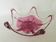 Coupe en cristal rose