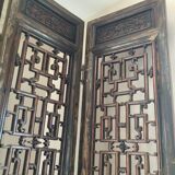 Ancient Chinese elm screen