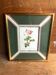 Old lithography botanical plate rose hundred sheets & golden frame vintage