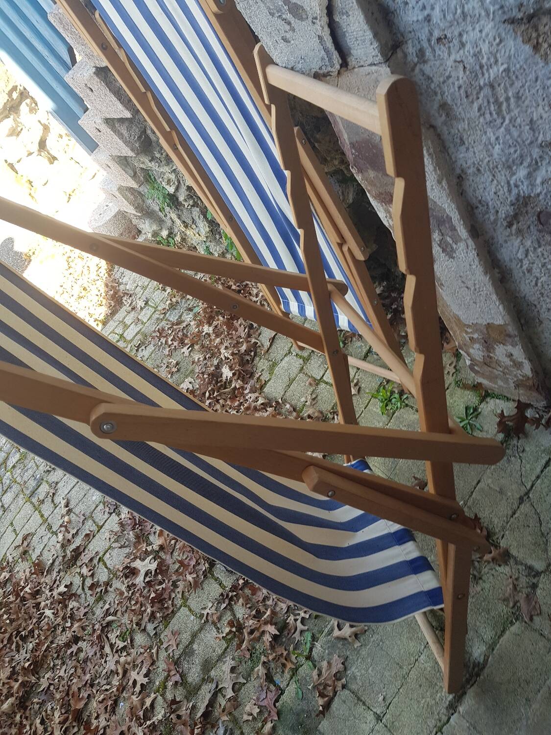 Paire de chiliennes vintage