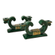 Set of 2 Saint-Clément candle holders – Art ceramic