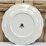 6 dessert plates dessert Gien the children at the press Dionysos 1938/1960