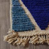 Multicolored Berber wool rug 250cmx150cm