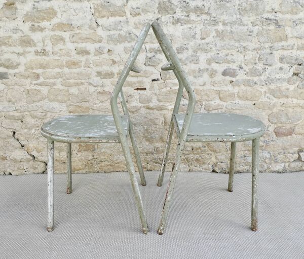 Paire de chaises Mobilor, années 50