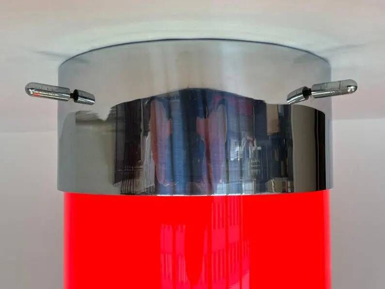 XXL Midcentury Hotel Design Ceiling Lamp, Flushmount, 1970s - Czechoslovakia