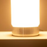 Angelo Mangiarotti. “Sappho” model lamp in glass. 1970s.