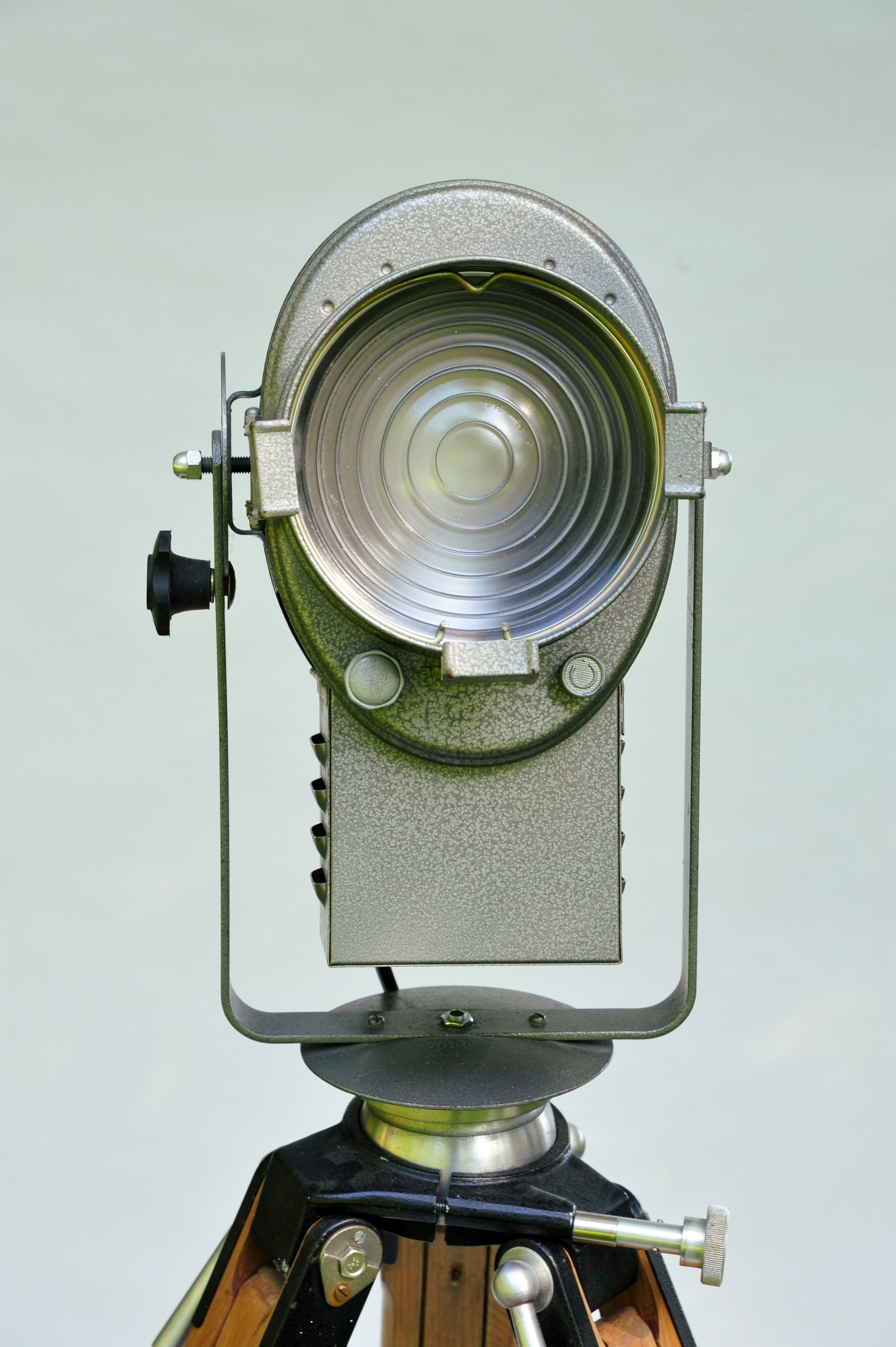 Cremer cinema projector on wooden tripod