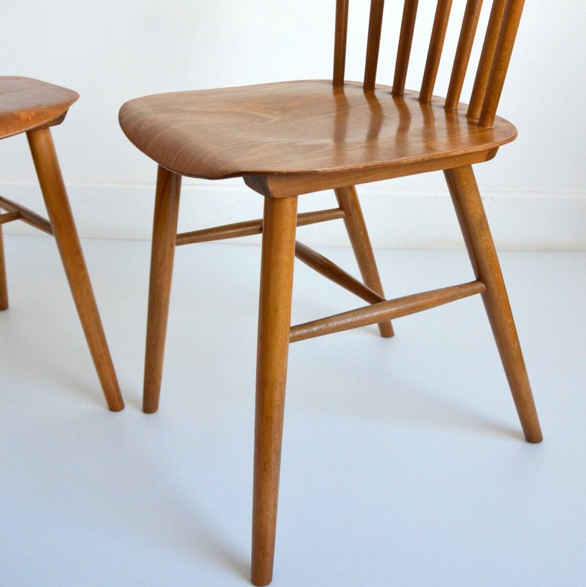 Chaise Fanett vintage par Ilmari Tapiovaara 1950s