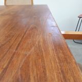 Dining room table farm and 6 chairs style breuer