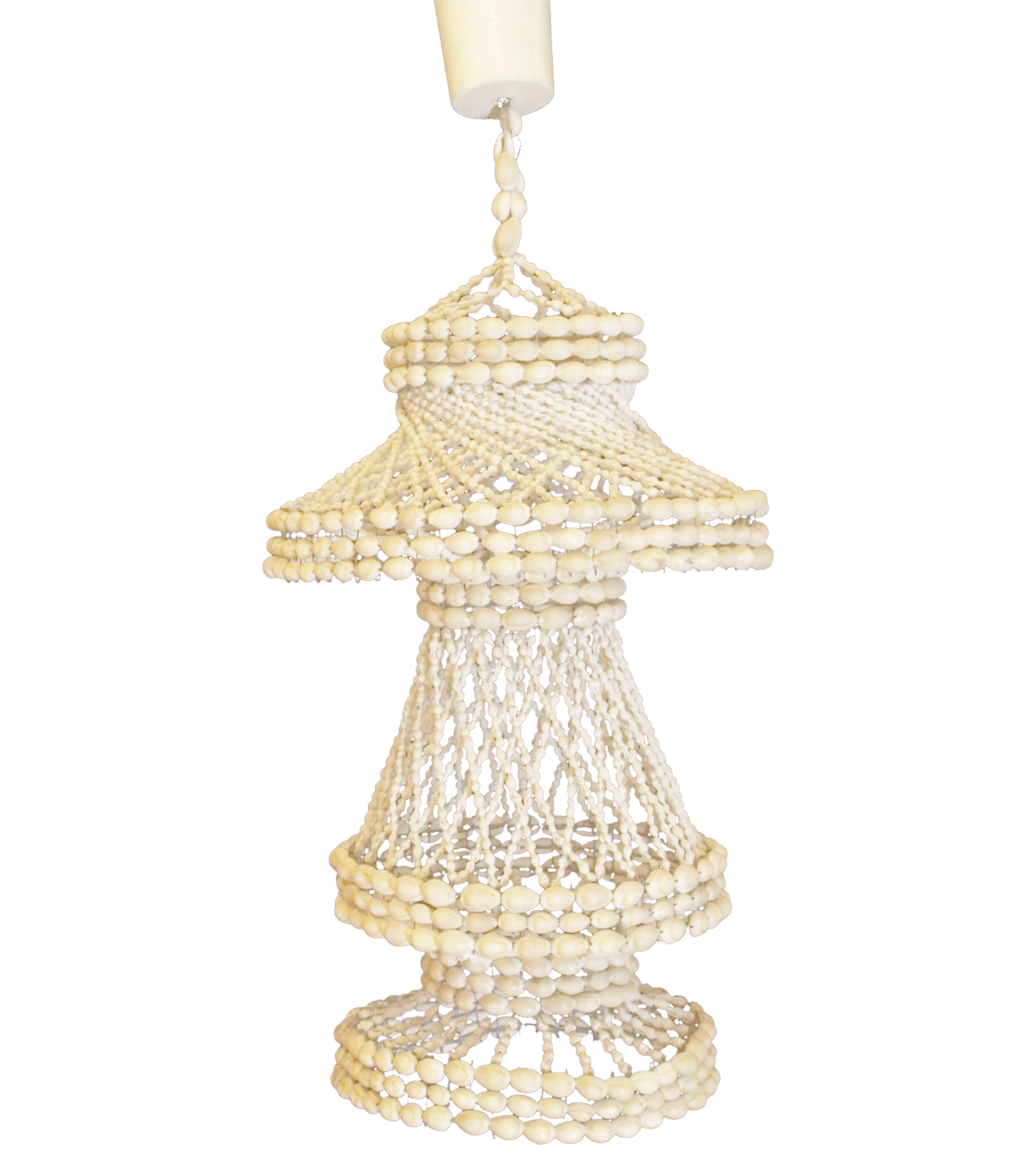 Shell chandelier Cabrias 60s