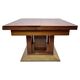 Large dining table for 16 people attributed to Joseph Maria Olbrich.