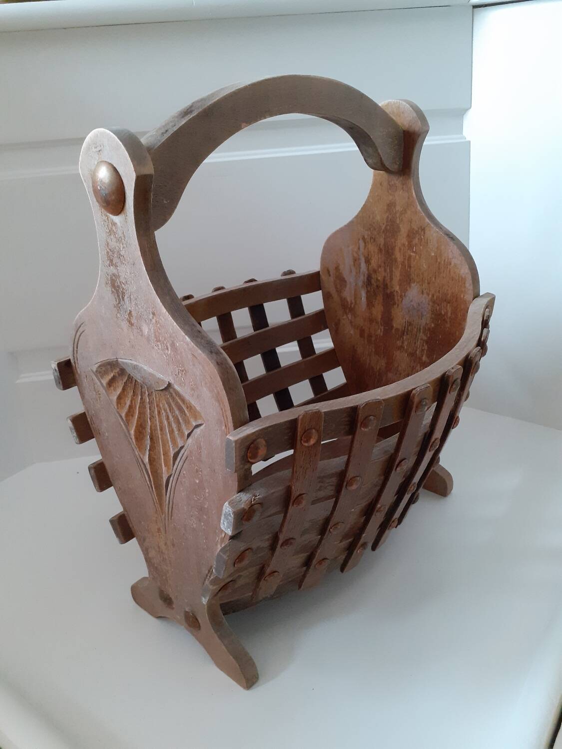 Panier en bois
