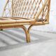 Vintage rattan basket bed 90cm x 190cm