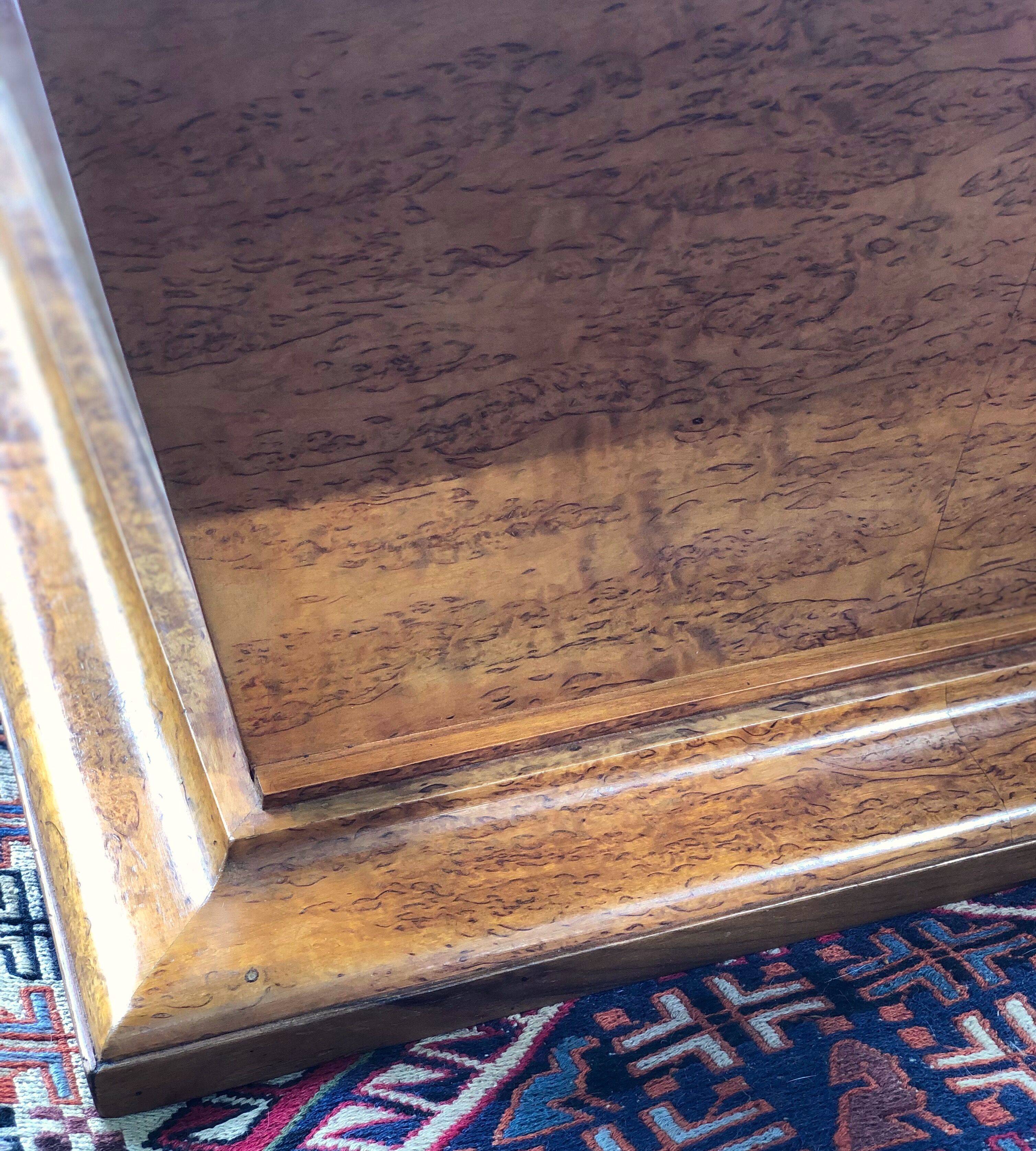 Rectangular coffee table art deco period