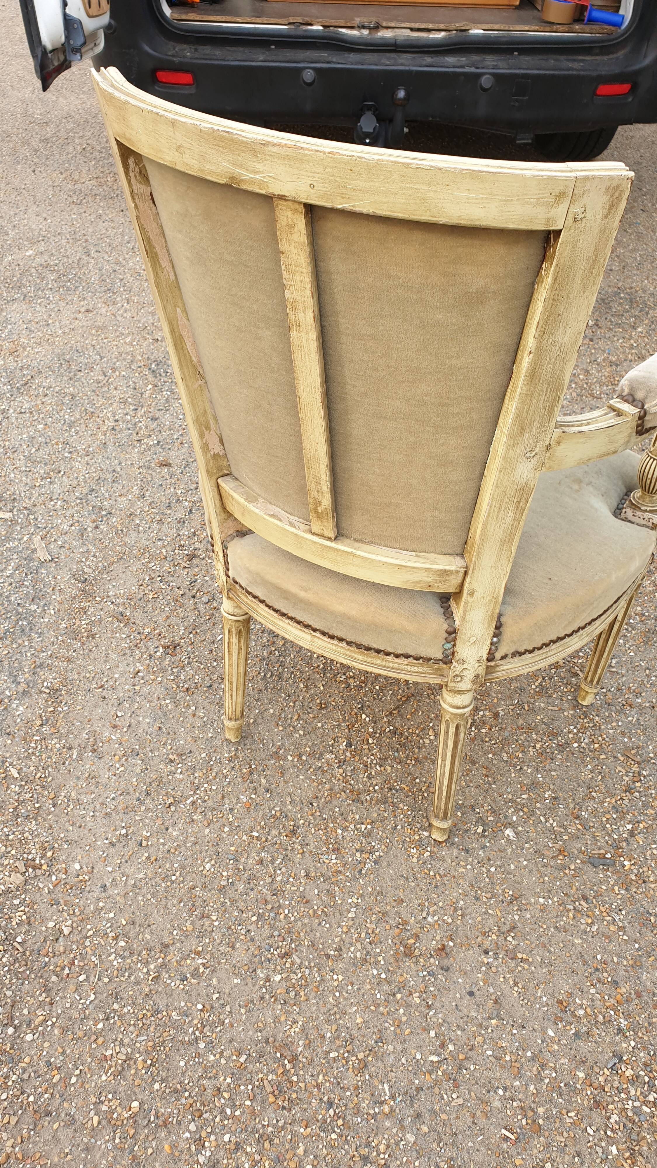 Armchair trianon XIXth