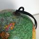 Globe Land Girard vintage glass 1960, 27 cm