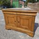 Louis Philippe buffet in solid oak.