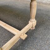 Renovated 210cm farmhouse dining table from the 20th century