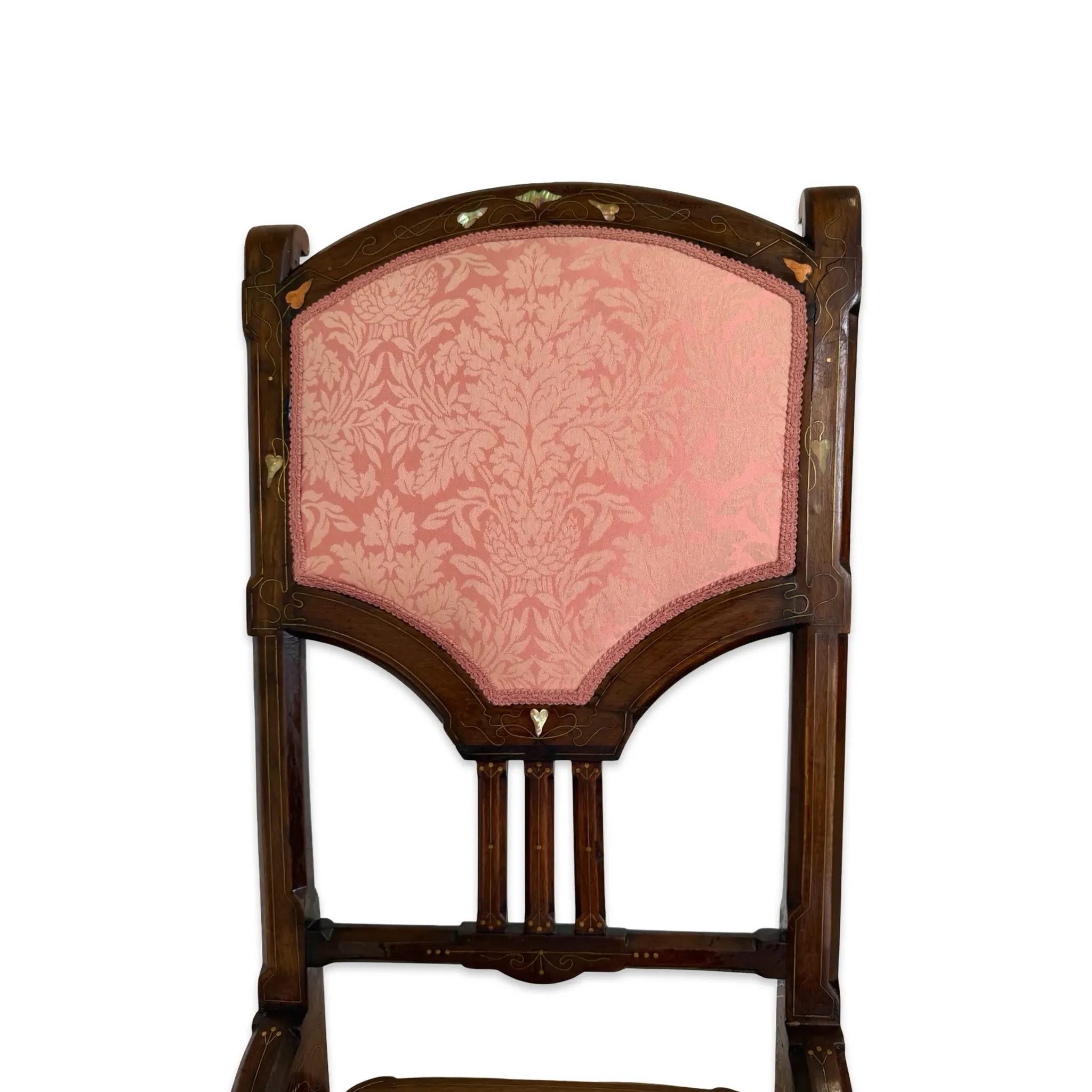 Antique Art Nouveau / Liberty Side Chair – Italy, circa 1900–1910