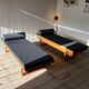 Paire de daybeds 1970