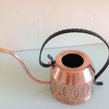 Vintage red copper watering can 60s/70s