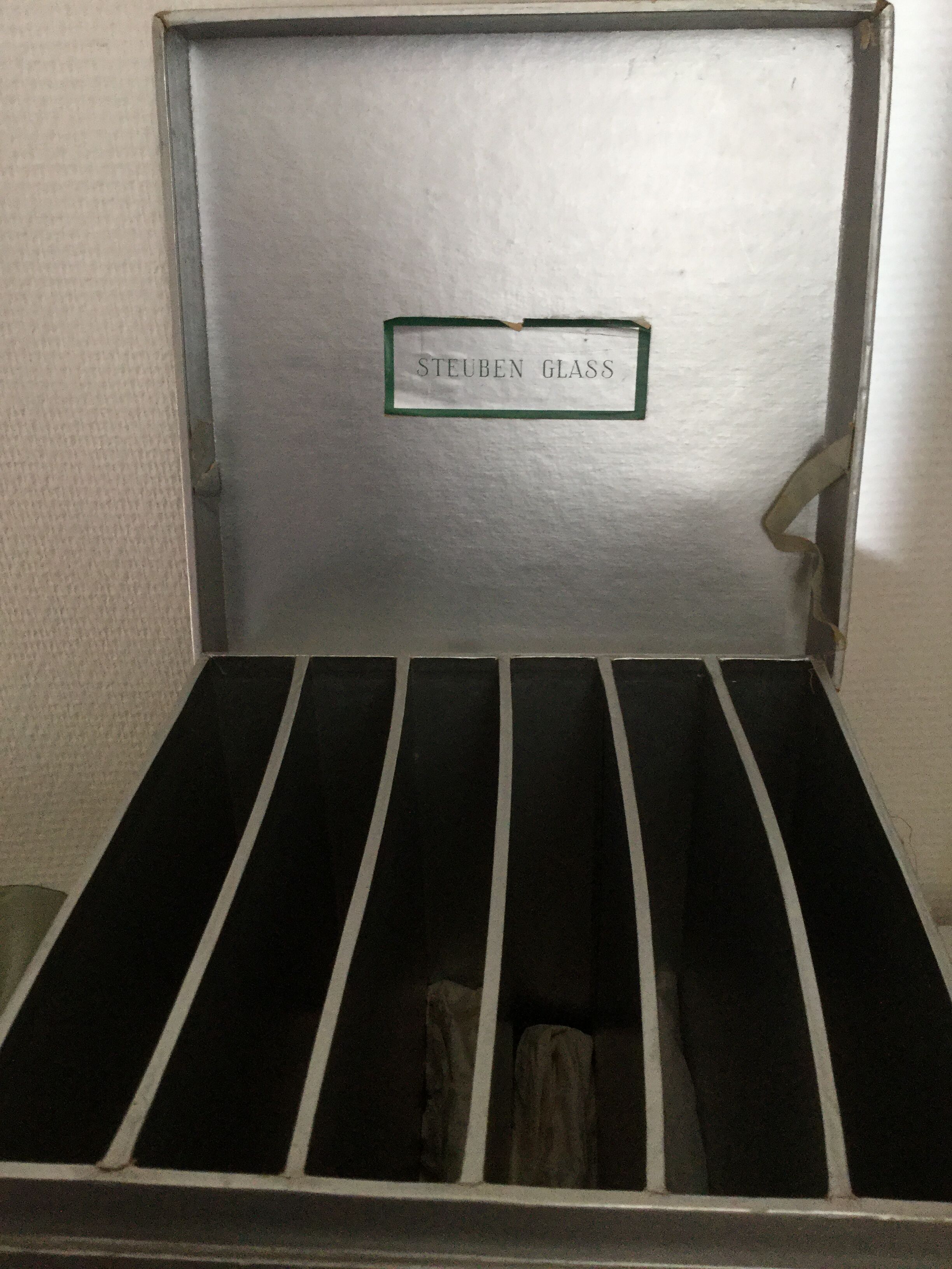 Steuben Glass Plates 1930