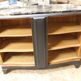 Black marble buffet