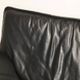 Vintage sofa by Johan Bertil Häggström for Ikéa in leather and chrome metal, 1970s