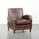 Sheepskin armchair with a timeless design and stunning warm colours